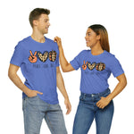 Peace Love Fall Unisex Short Sleeve Tee