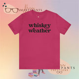 Whiskey Weather Holidays Crew Cotton Blend Shirt