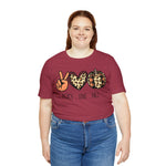 Peace Love Fall Unisex Short Sleeve Tee