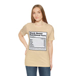 Black Queen Nutritional Facts T-Shirt