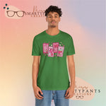 Cafecitos, Concha’s y Amor Valentines Day Cotton Blend Shirt