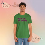 Special Girl, Real Good Girl  Crew Cotton Blend Shirt