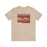 Black Lives Matter: They Love our Culture, but ignore our Struggle T-Shirt