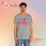Cafecitos, Concha’s y Amor Valentines Day Cotton Blend Shirt