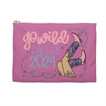 Official Go Wild 2024 Kick Up Your Heels Planner Pouch: Pink