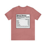 Black Queen Nutritional Facts T-Shirt
