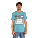 Black Queen Nutritional Facts T-Shirt