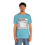 Black Queen Nutritional Facts T-Shirt