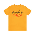Curvy Hips & Pretty Lips statement T-Shirt/  Unisex Short Sleeve Tee