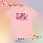 Cafecitos, Concha’s y Amor Valentines Day Cotton Blend Shirt
