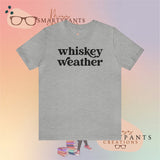 Whiskey Weather Holidays Crew Cotton Blend Shirt