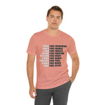 Pray Like Nehemiah Cotton Short Sleeve Shirt