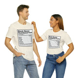 Black Queen Nutritional Facts T-Shirt