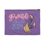 Official Go Wild 2024 Kick Up Your Heels Planner Pouch: Purple