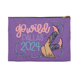 Official Go Wild 2024 Kick Up Your Heels Planner Pouch: Purple