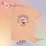 Tis the season for conchas and champurrados Santa Holidays Crew Cotton Blend Shirt