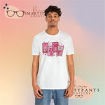 Cafecitos, Concha’s y Amor Valentines Day Cotton Blend Shirt