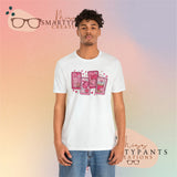 Cafecitos, Concha’s y Amor Valentines Day Cotton Blend Shirt
