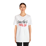 Curvy Hips & Pretty Lips statement T-Shirt/  Unisex Short Sleeve Tee