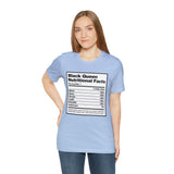 Black Queen Nutritional Facts T-Shirt