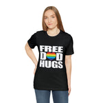 FREE DAD HUGS PRIDE CELEBRATION Unisex Short Sleeve Tee