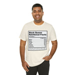 Black Queen Nutritional Facts T-Shirt