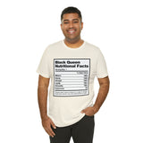 Black Queen Nutritional Facts T-Shirt