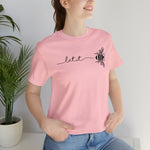 Let It Be Positivity Shirt  Unisex Short Sleeve Tee