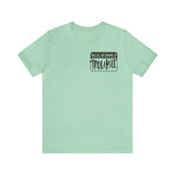 Hello My name is Trouble Unisex Short Sleeve Tee