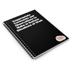 Inappropriate  Comments and Observations to Make in Serious Situations at Work Ruled Spiral Notebook