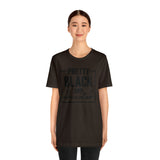 Pretty Black and Educated Unisex  Short Sleeve Tee