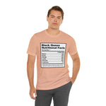 Black Queen Nutritional Facts T-Shirt