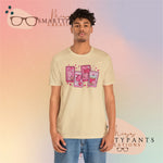 Cafecitos, Concha’s y Amor Valentines Day Cotton Blend Shirt