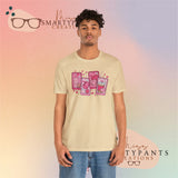 Cafecitos, Concha’s y Amor Valentines Day Cotton Blend Shirt