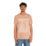 I can't Breathe #BLM  Unisex Short Sleeve Tee