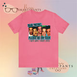 Boys Band Back on Tour Please Millennial Dreams Crew Cotton Blend Shirt