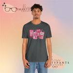 Cafecitos, Concha’s y Amor Valentines Day Cotton Blend Shirt