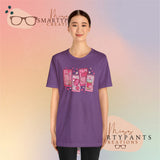 Cafecitos, Concha’s y Amor Valentines Day Cotton Blend Shirt