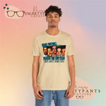 Boys Band Back on Tour Please Millennial Dreams Crew Cotton Blend Shirt