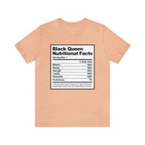 Black Queen Nutritional Facts T-Shirt