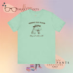 Commit Tax Crimes They can't catch us all Capybara Self Care  unisex T-shirt