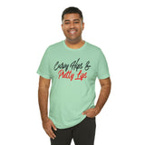 Curvy Hips & Pretty Lips statement T-Shirt/  Unisex Short Sleeve Tee