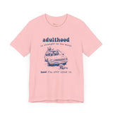 Adulthood Worst Hood Vintage Raccoon  unisex T-shirt