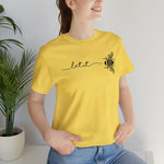 Let It Be Positivity Shirt  Unisex Short Sleeve Tee