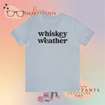 Whiskey Weather Holidays Crew Cotton Blend Shirt