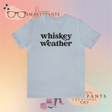 Whiskey Weather Holidays Crew Cotton Blend Shirt