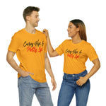 Curvy Hips & Pretty Lips statement T-Shirt/  Unisex Short Sleeve Tee