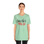 Curvy Hips & Pretty Lips statement T-Shirt/  Unisex Short Sleeve Tee
