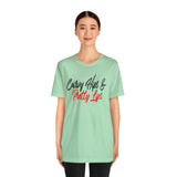 Curvy Hips & Pretty Lips statement T-Shirt/  Unisex Short Sleeve Tee