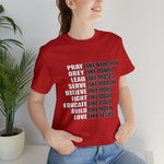 Pray Like Nehemiah Cotton Short Sleeve Shirt
